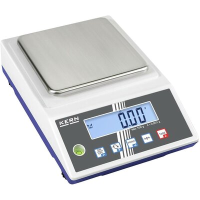 Kern PCB 1000-2 Precíziós mérleg Mérési tartomány (max.) 1.2 kg Leolvashatóság 10 mg Fehér, Fekete, Ezüst