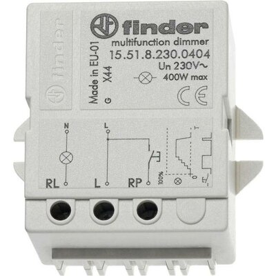 Finder 15.51.8.230.0404 Beépíthető dimmer Szürke (átlátszó)