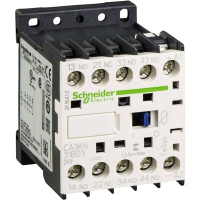 Schneider Electric CA3KN31BD3 Segédvédelem 3 záró, 1 nyitó 1 db