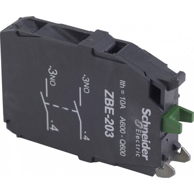 Schneider Electric ZBE203 Segédkapcsoló tömb 1 db