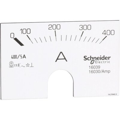 Schneider Electric 16039 16039 Schneider 16039 skála 0-400A Forgóvas