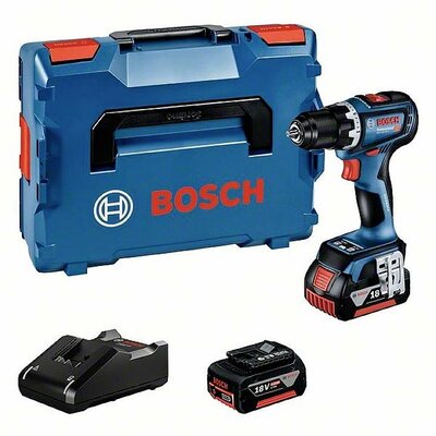 Bosch Professional GSR 18V-90 C 06019K6004 Akkus fúrócsavarozó 18 V 4.0 Ah Lítiumion 2. akkuval, Töltővel, Hordtáskával