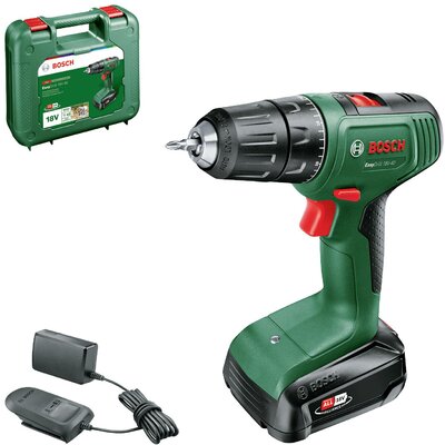 Bosch Home and Garden EasyDrill 18V-40 06039D8004 Akkus fúrócsavarozó, Akkus csavarozó 18 V 2.0 Ah Lítiumion akkuval, Töltővel