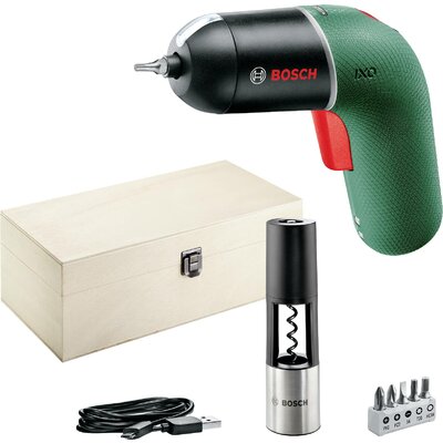 Akkus fúrócsavarozó 3,6 V 2,5 Ah, Bosch Home and Garden IXO 6 Classic Vino Set 06039C7103