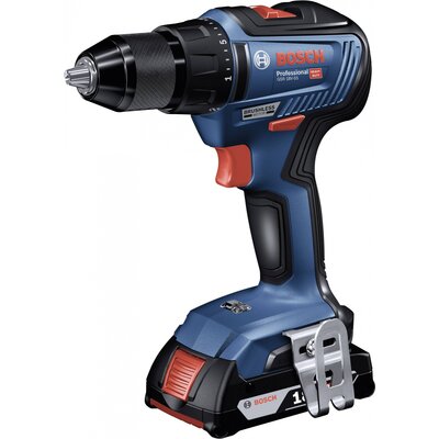 Bosch Professional GSR 18V-55 06019H5204 Akkus fúrócsavarozó 18 V 4.0 Ah Lítiumion Hordtáskával, 2. akkuval