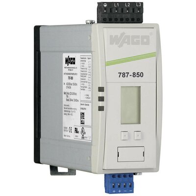 WAGO EPSITRON® PRO POWER 787-850 Kalapsínes tápegység 24 V/DC 10 A 240 W Kimenetek száma:1 x Tartalom, tartalmi egységek rendelésenként 1 db