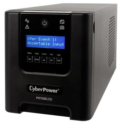 CyberPower PR750ELCD Megszakításmentes tápegység 750 VA