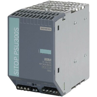 Siemens SITOP PSU300S 24 V/40 A Kalapsínes tápegység 24 V/DC 40 A 960 W Kimenetek száma:1 x Tartalom, tartalmi egységek rendelésenként 1 db