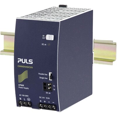 PULS DIMENSION Kalapsínes tápegység 36 V/DC 13.3 A 480 W Kimenetek száma:1 x Tartalom, tartalmi egységek rendelésenként 1 db