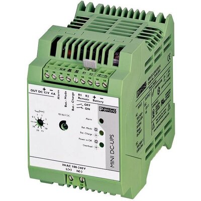 Ipari megszakításmentes tápegység berendezés (DIN rail) Phoenix Contact MINI-DC-UPS/12DC/4