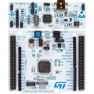 STMicroelectronics NUCLEO-F401RE Fejlesztői panel NUCLEO-F401RE STM32 F4 Series