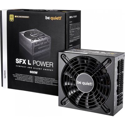 BeQuiet SFX-L Power Számítógép tápegység 600 W SFX 80PLUS® Gold