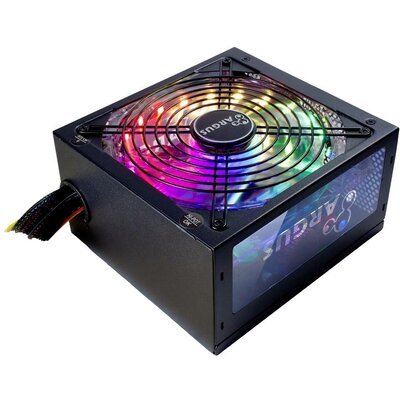 Inter-Tech Argus RGB-500W II Számítógép tápegység 500 W 80PLUS® Bronze