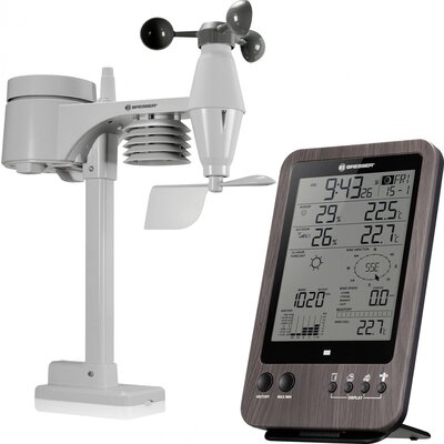 Bresser Optik WTW 5in1 Center 7002512 Vezeték nélküli időjárásjelző állomás