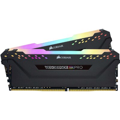 Corsair Vengeance RGB PRO Számítógép munkamemória készlet DDR4 16 GB 2 x 8 GB 3000 MHz 288pin DIMM CL15 17-17-35 CMW16GX4M2C3000C15