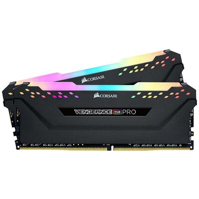 Corsair Vengeance RGB PRO Számítógép munkamemória készlet DDR4 32 GB 2 x 16 GB 3200 MHz 288pin DIMM CL16-20-20-38 CMW32GX4M2E3200C16