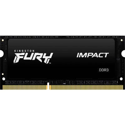 Kingston FURY Impact Laptop munkamemória modul DDR3L 8 GB 1 x 8 GB 1866 MHz 204 pin SO-DIMM CL11 KF318LS11IB/8