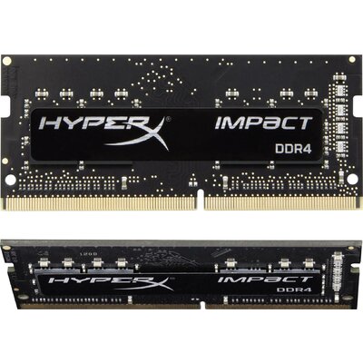 Kingston FURY Impact Laptop munkamemória készlet DDR4 16 GB 2 x 8 GB Non-ECC 3200 MHz 260pin SO-DIMM CL20 KF432S20IBK2/16