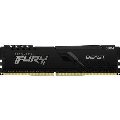 Kingston FURY Beast Számítógép munkamemória modul DDR4 16 GB 1 x 16 GB 3200 MHz 288pin DIMM CL16 KF432C16BB/16