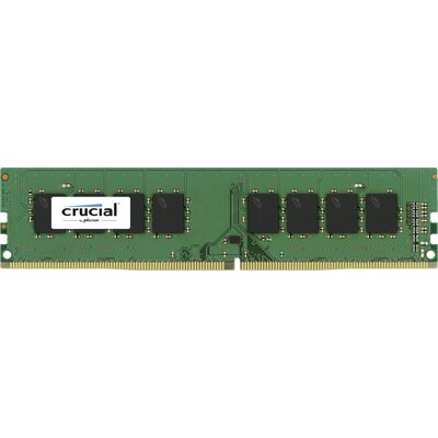 Crucial CT16G4DFD824A Számítógép munkamemória modul DDR4 16 GB 1 x 16 GB Non-ECC 2400 MHz 288pin DIMM CL 17-17-17 CT16G4DFD824A