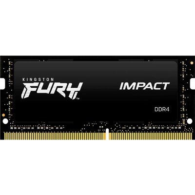 Kingston FURY Impact Laptop munkamemória modul DDR4 8 GB 1 x 8 GB 2666 MHz 204 pin SO-DIMM CL15 KF426S15IB/8