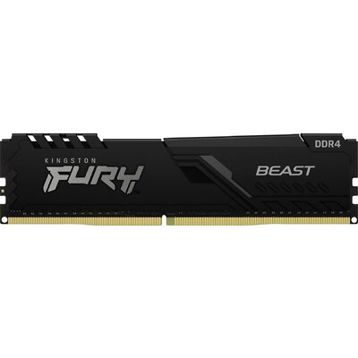 Kingston FURY Beast Számítógép munkamemória modul DDR4 8 GB 1 x 8 GB Non-ECC 2666 MHz 288pin DIMM CL16 KF426C16BB/8