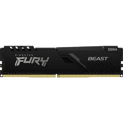 Kingston FURY Beast Számítógép munkamemória modul DDR4 8 GB 1 x 8 GB Non-ECC 3200 MHz 288pin DIMM CL16 KF432C16BB/8