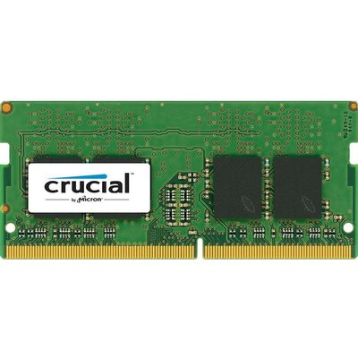 Crucial SO DDR4 8GB PC 2400 CL17 Crucial Single Rank 1,2V retail Laptop munkamemória modul DDR4 8 GB 1 x 8 GB Non-ECC 2400 MHz 260pin SO-DIMM CL 17-17-17