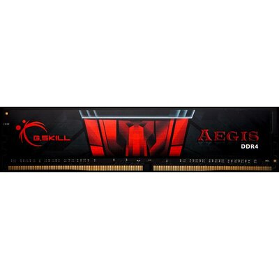 G.Skill Aegis Számítógép munkamemória modul DDR4 8 GB 1 x 8 GB Non-ECC 3000 MHz 288pin DIMM CL16-18-18-38 F4-3000C16S-8GISB