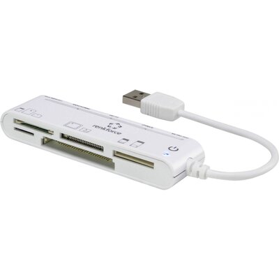 Renkforce CR45e Külső memóriakártya olvasó USB 2.0 Fehér