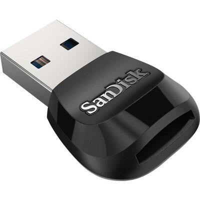 SanDisk MobileMate Külső memóriakártya olvasó USB 3.2 (1. generáció) (USB 3.0) Fekete