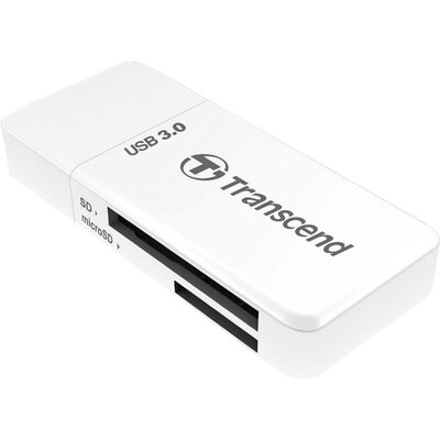 Transcend RDF5W Külső memóriakártya olvasó USB 3.2 (1. generáció) (USB 3.0) Fehér