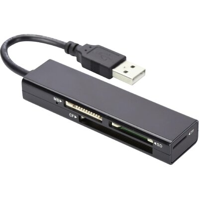 ednet ednet. Külső memóriakártya olvasó USB 2.0 Fekete