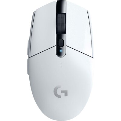 Logitech Gaming G305 Gamer egér Rádiójel vezérlésű Optikai Fehér 6 Gombok 12000 dpi