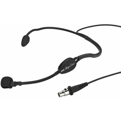 Monacor HSE-70WP Headset Ének mikrofon Átviteli mód:Vezetékes Mini XLR Vezetékes