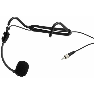 Monacor HSE-821SX Headset Ének mikrofon Átviteli mód:Vezetékes Szélvédővel Mikrofon (3.5 mm jack), Mikrofon (6,3 mm jack) Vezetékes