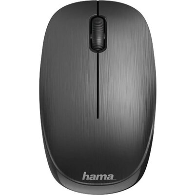 Hama MW-110 WLAN egér Rádiójel vezérlésű Optikai Fekete 3 Gombok 1000 dpi