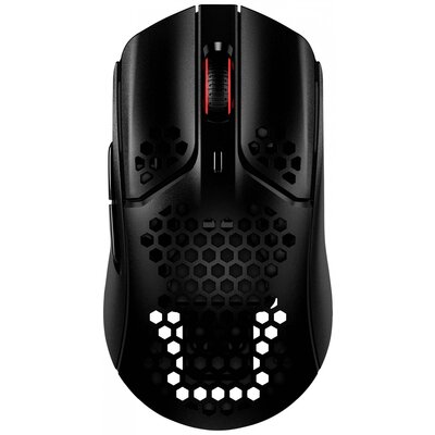 HyperX Pulsefire Haste Wireless Gamer egér Rádiójel vezérlésű Optikai Fekete 6 Gombok 16000 dpi Világít