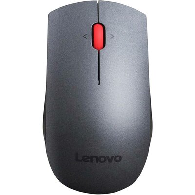 Lenovo Professional WLAN egér Rádiójel vezérlésű Lézer Szürke, Piros 5 Gombok 1600 dpi