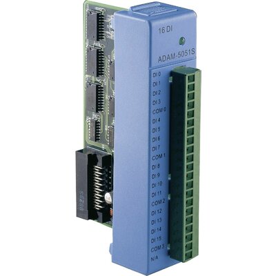 Advantech ADAM-5051S Bemeneti modul Analóg Bemenetek: 16 x