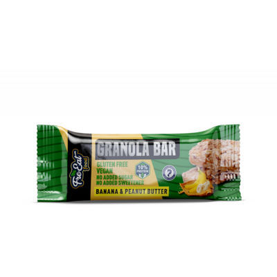 Freeat food granola bar banános granolás szelet növényi fehérjével 50 g