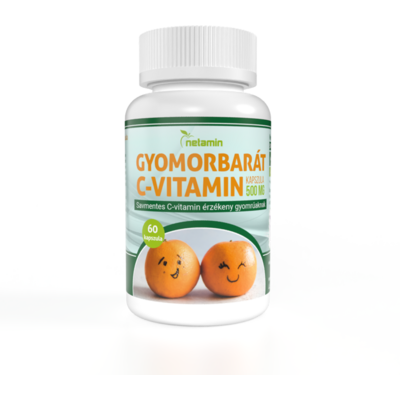 Netamin gyomorbarát c-vitamin kapszula 60 db