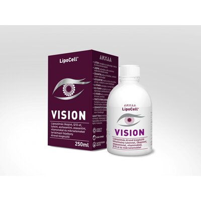 Lipocell vision liposzómás folyékony étrend-kiegészítő 250 ml