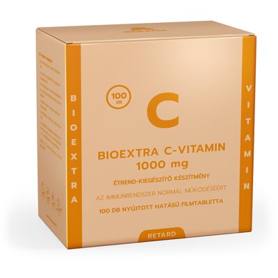 Bioextra c-vitamin 1000mg étrend-kiegészítő készítmény kapszula 100 db