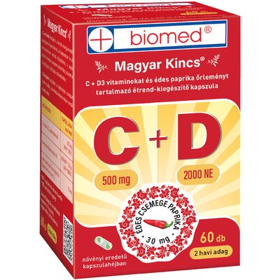 Biomed magyar kincs c+d kapszula 60 db