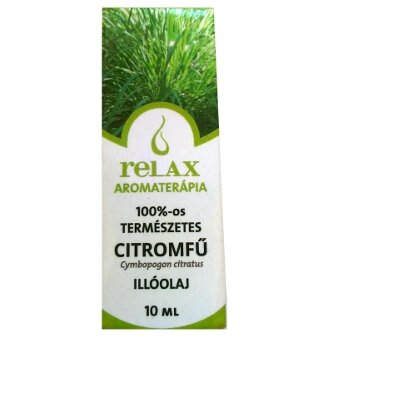 Relax illóolaj citromfű 10 ml