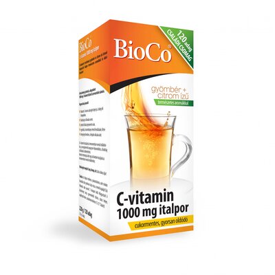 Bioco c-vitamin 1000 mg italpor 120 adag 228 g