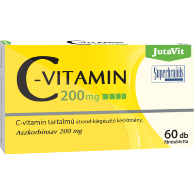 Jutavit c-vitamin 200 mg 60 db