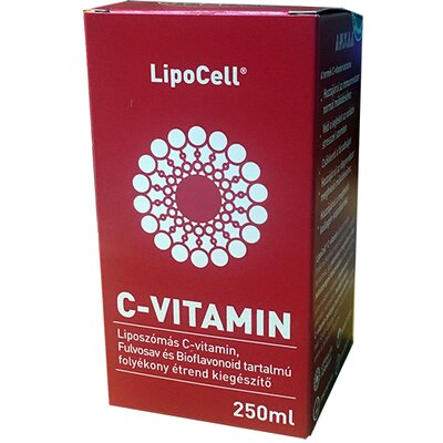 Lipocell c-vitamin folyékony étrend-kiegészítő 250 ml