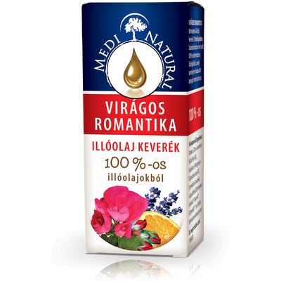 Medinatural virágos romantika 100% illóolaj keverék 10 ml